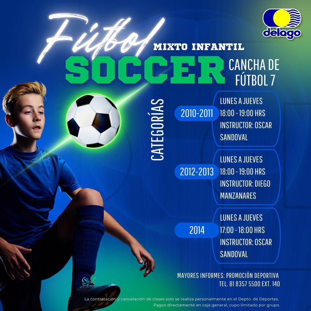 Flyer de Soccer