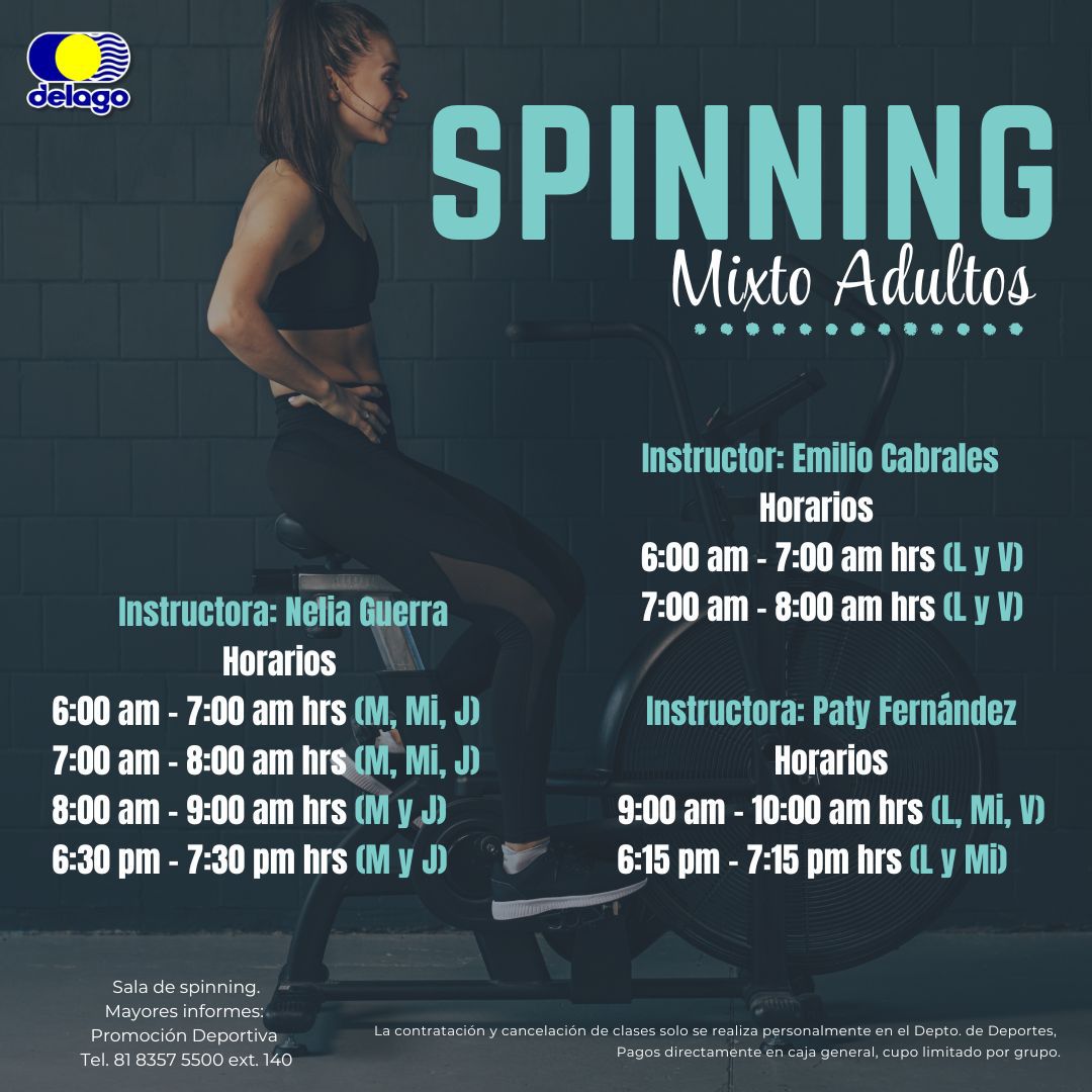 Flyer de Spinning