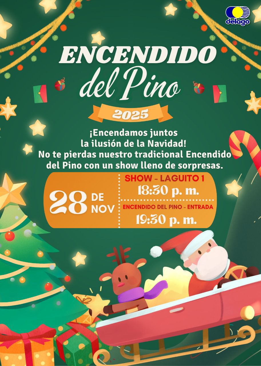 Flyer de evento de pinos